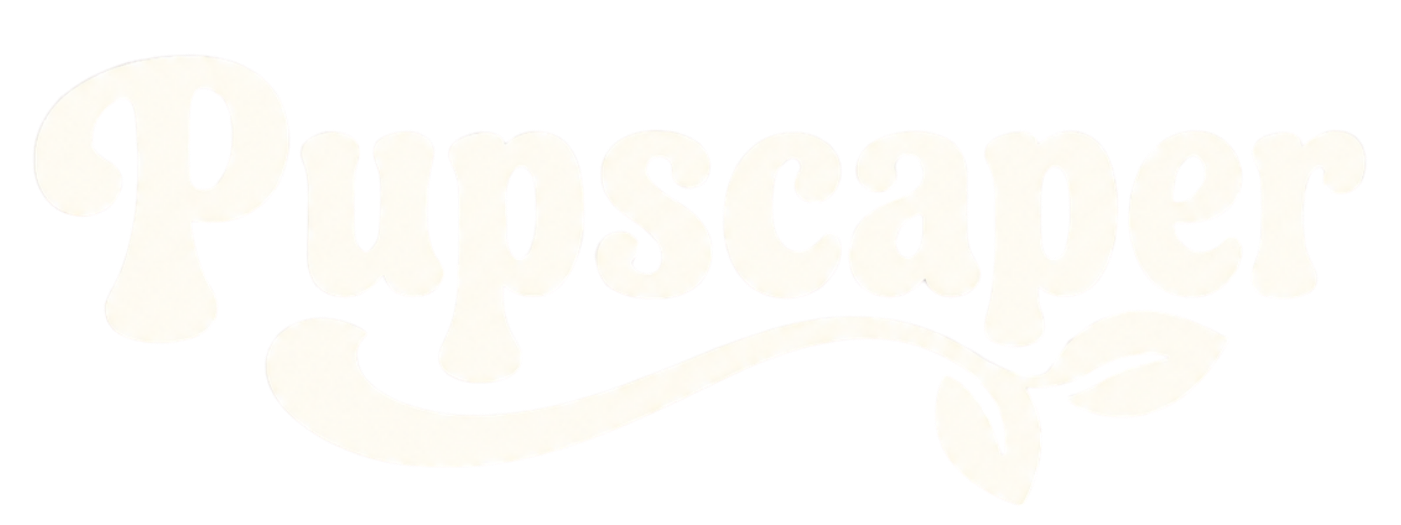Pupscaper wordmark